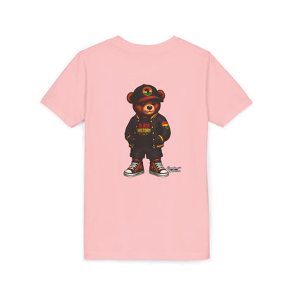 Kids 'Black History' Streetwear Bear Tee