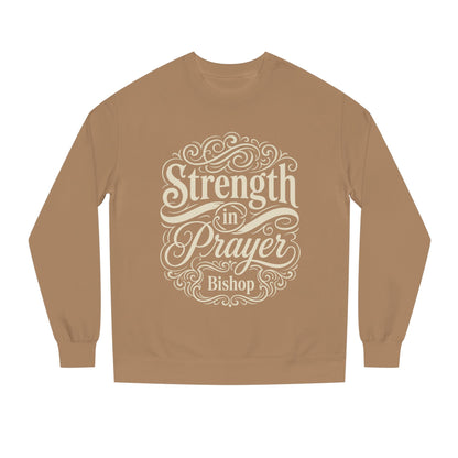 Strength in Prayer Sweatshirt — Inspirational Christian Crewneck for Faith & Encouragement