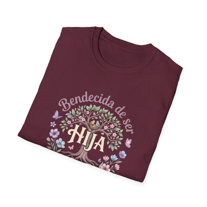 "Bendecida de ser Hija" T-Shirt
