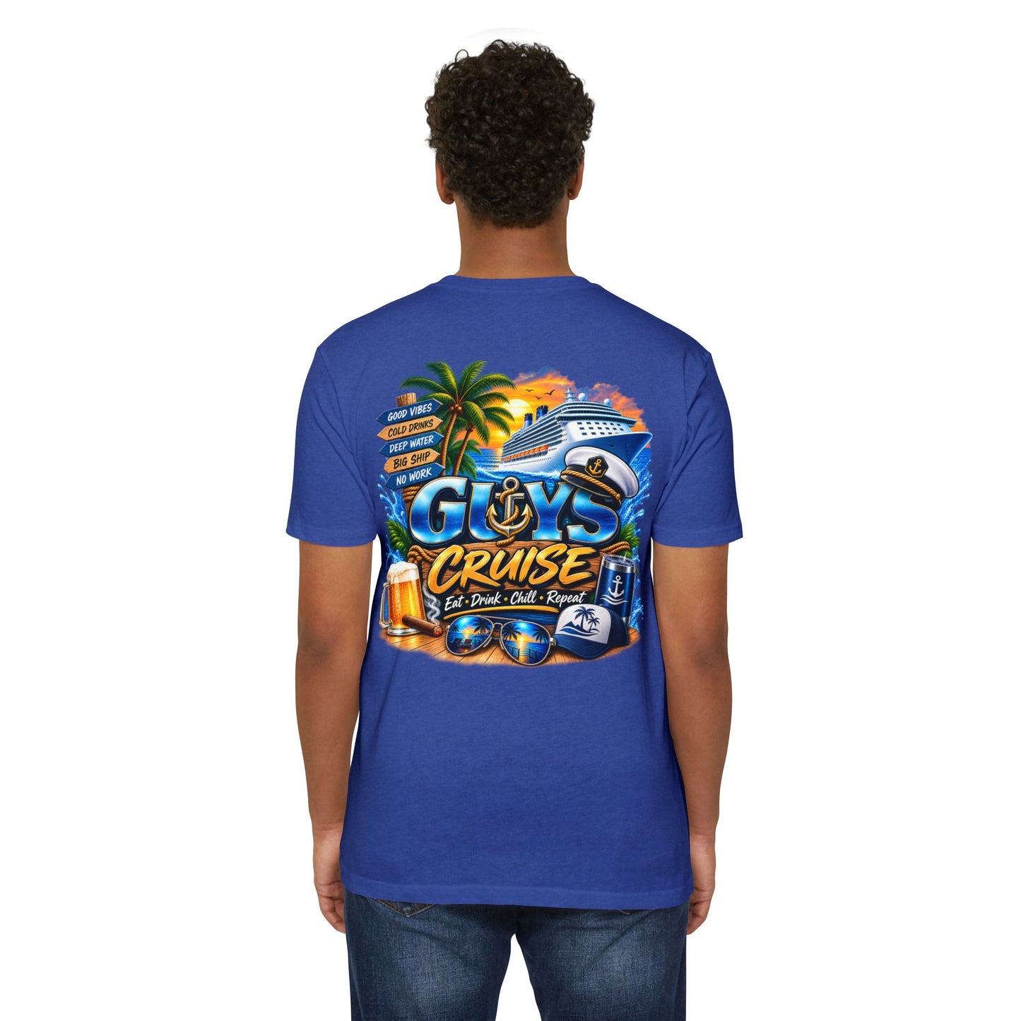 Cruise Guys T-Shirt — "Guys Cruise" Vacation Tee