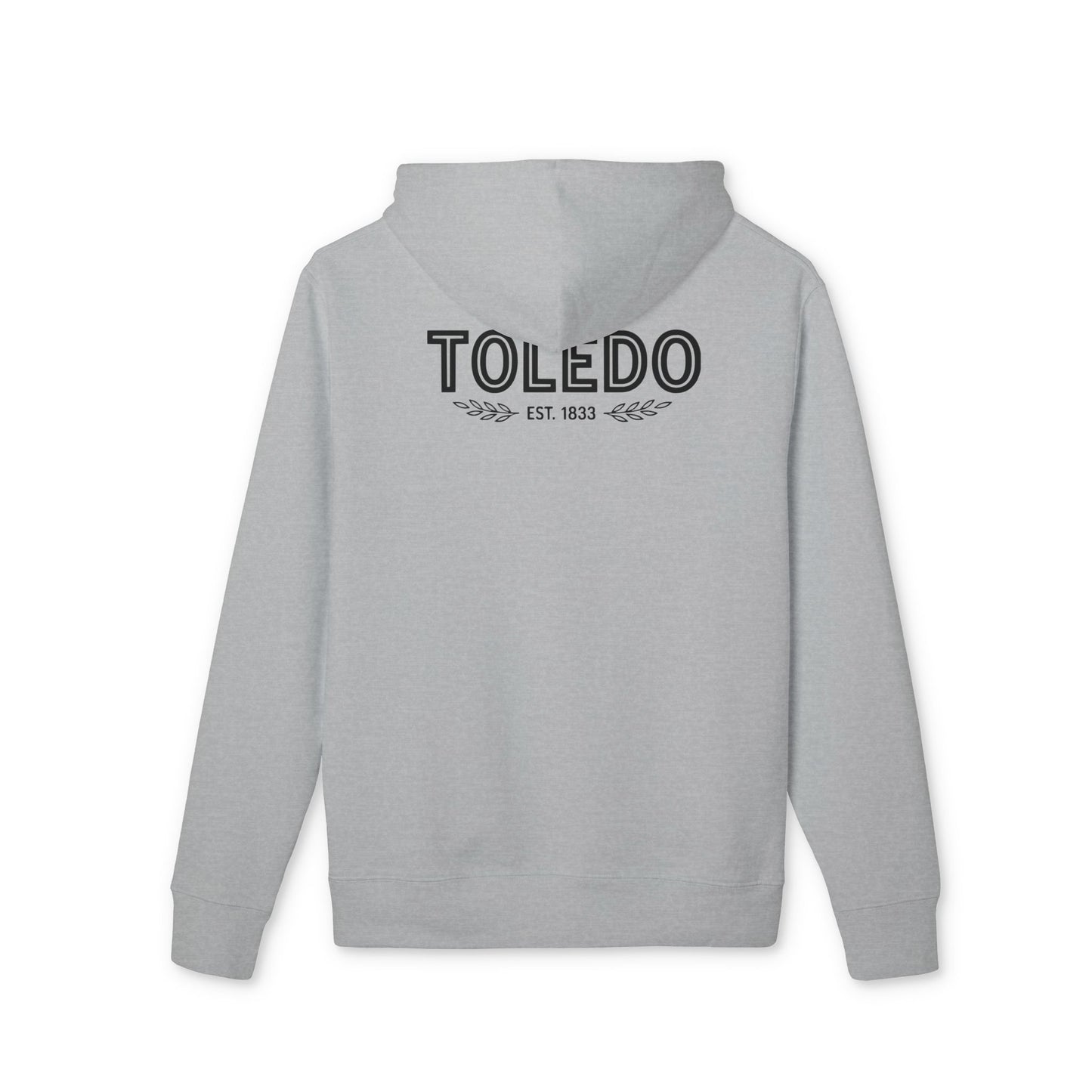 Toledo Est. 1833 Hoodie — Retro City Skyline Pullover