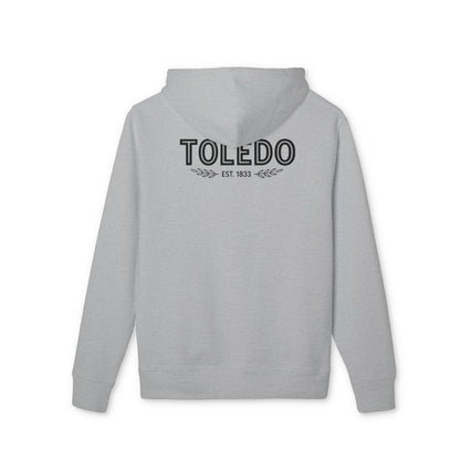 Toledo Est. 1833 Hoodie — Retro City Skyline Pullover