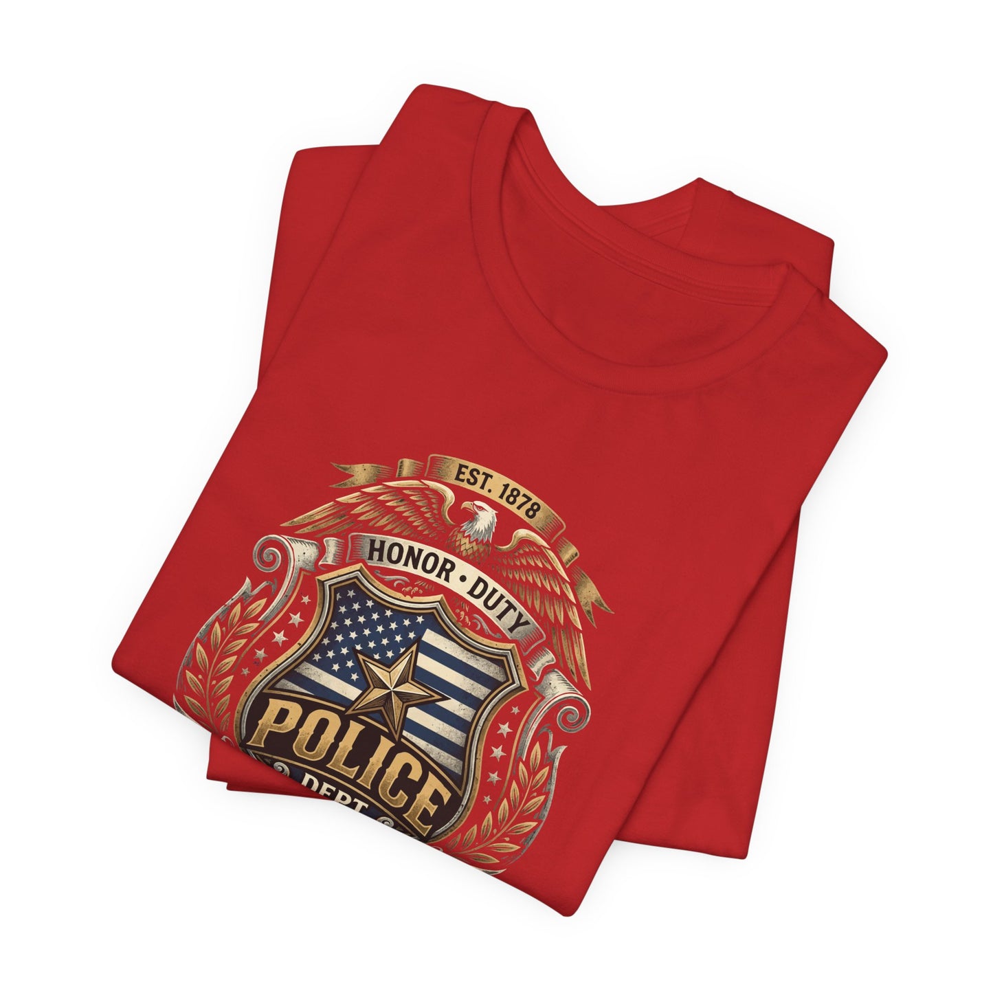 Police Badge 'Serving With Integrity' T-Shirt