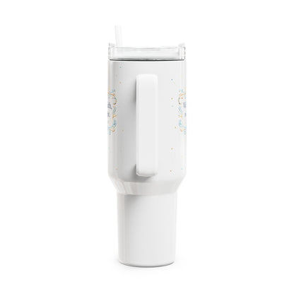 40oz Faith Tumbler – “Walk by Faith, Not by Sight” Insulated Travel Cup