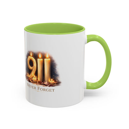 9/11 Never Forget Memorial Coffee Mug