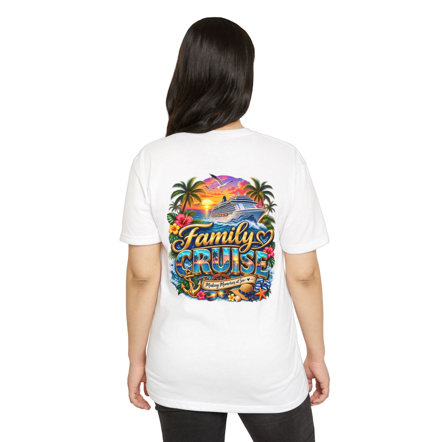 Family Cruise T-Shirt — Tropical Vacation Crew Cruise Shirt