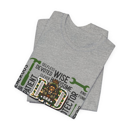 Best Dad Toolbox Word Cloud T-Shirt