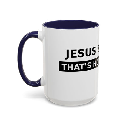 Coffee Mug — 'Caffeine & Insulin: That’s How I Function' Accent Mug