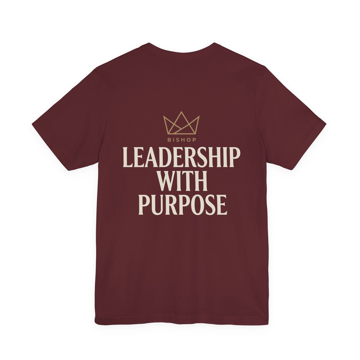 Leadership With Purpose Tee — Inspirational Crown Graphic T-Shirt