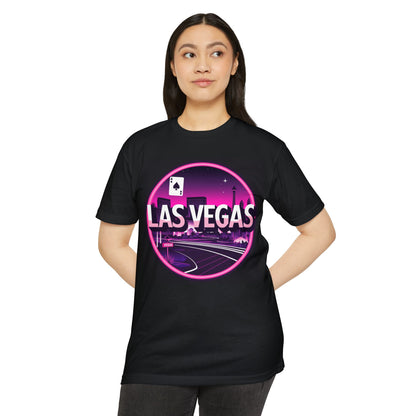 Las Vegas Retro Night Skyline T-Shirt
