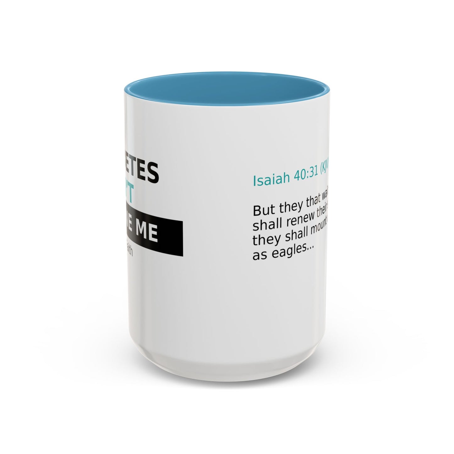 Scripture Coffee Mug — Isaiah 40:31 Inspirational Accent Mug (11/15oz)