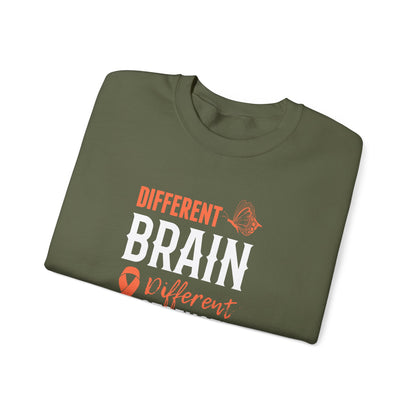 Different Brain Different Strength Crewneck Sweatshirt