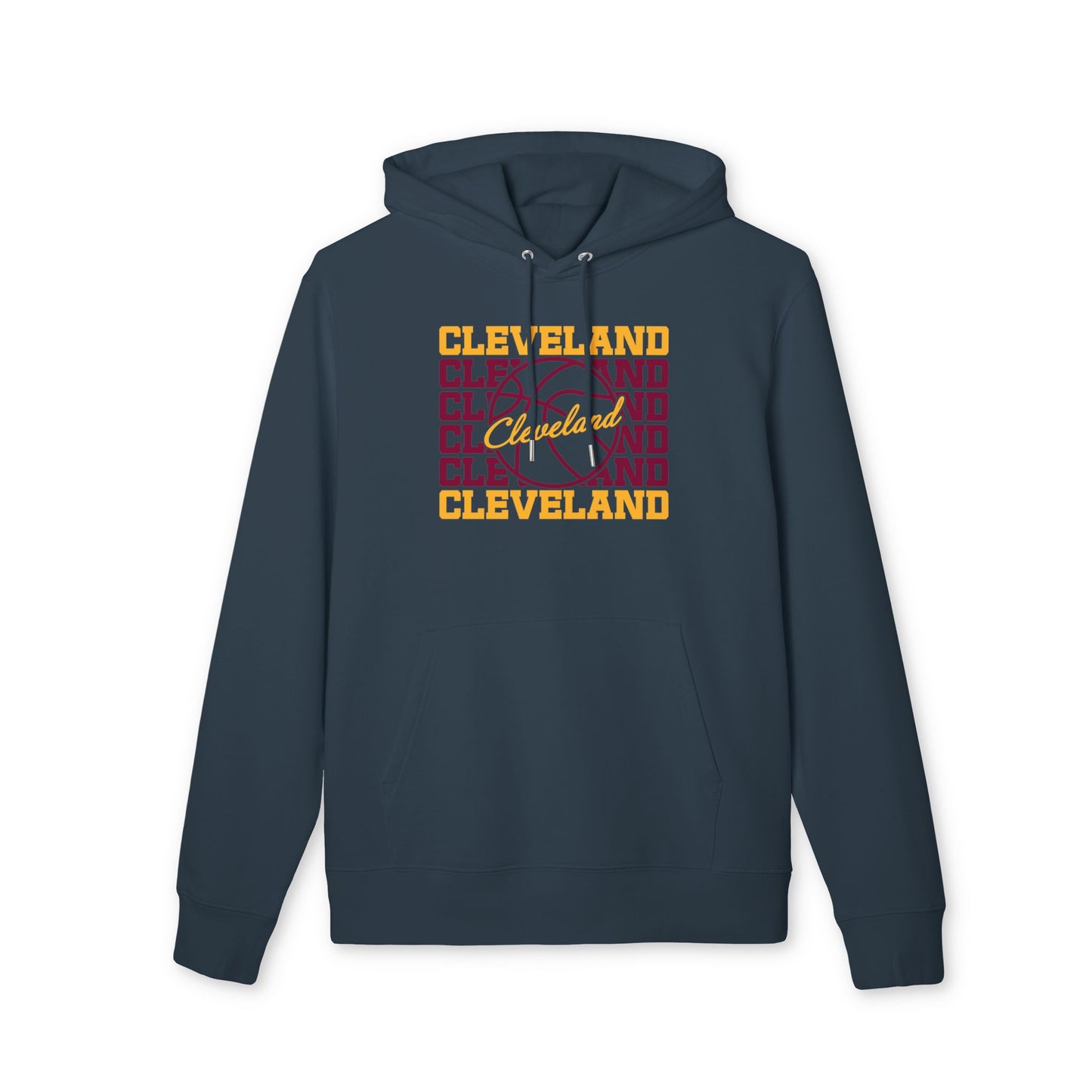 Cleveland Retro Script Hoodie — City Pride Crewneck