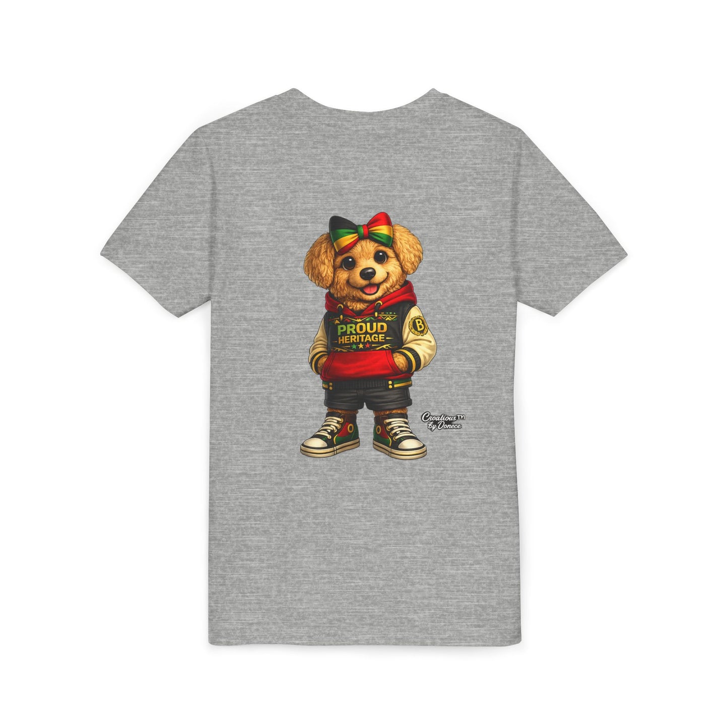 Kids Rasta Bear 'Proud Heritage' Tee