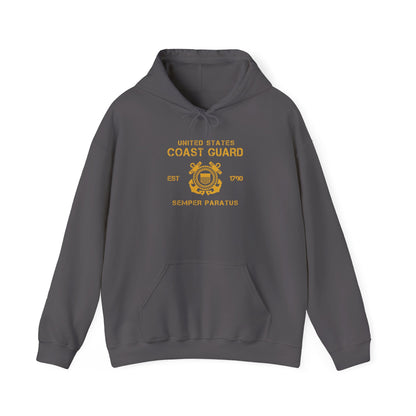 United States Coast Guard EST 1790 Semper Paratus Hoodie
