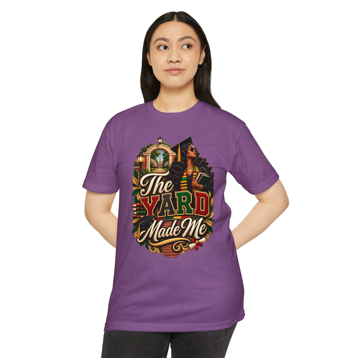 The Yard Made Me T-Shirt — Reggae Jamaican Pride Graphic Tee