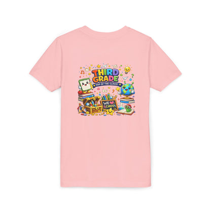Third Grade Kids Tee — "Third Grade Out of the Classroom" Back-to-School Youth Shirt