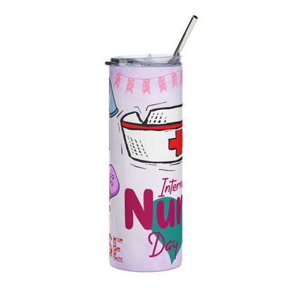 Nurse Appreciation 20oz Stainless Tumbler — International Nurses Day Design