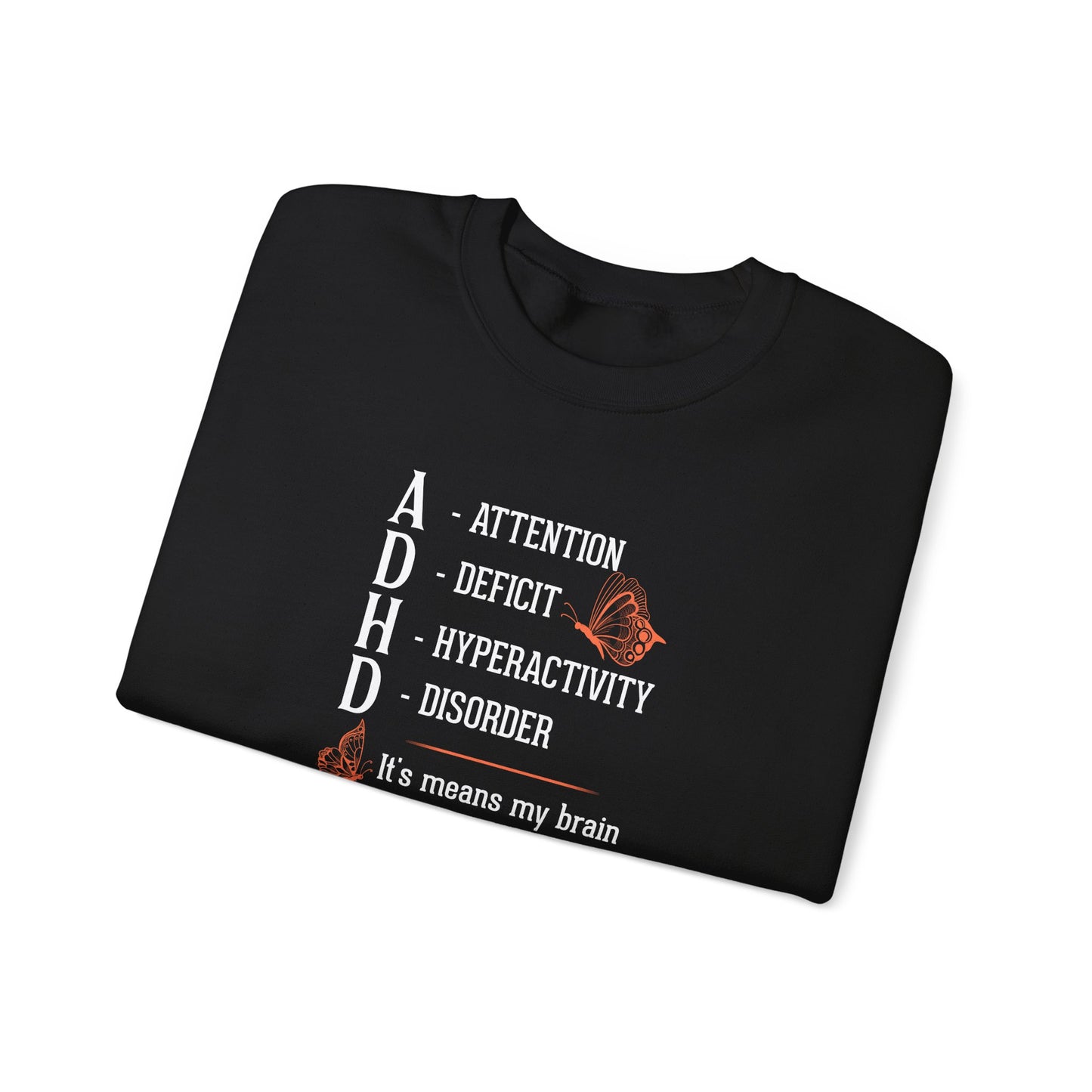 ADHD Awareness Crewneck Sweatshirt