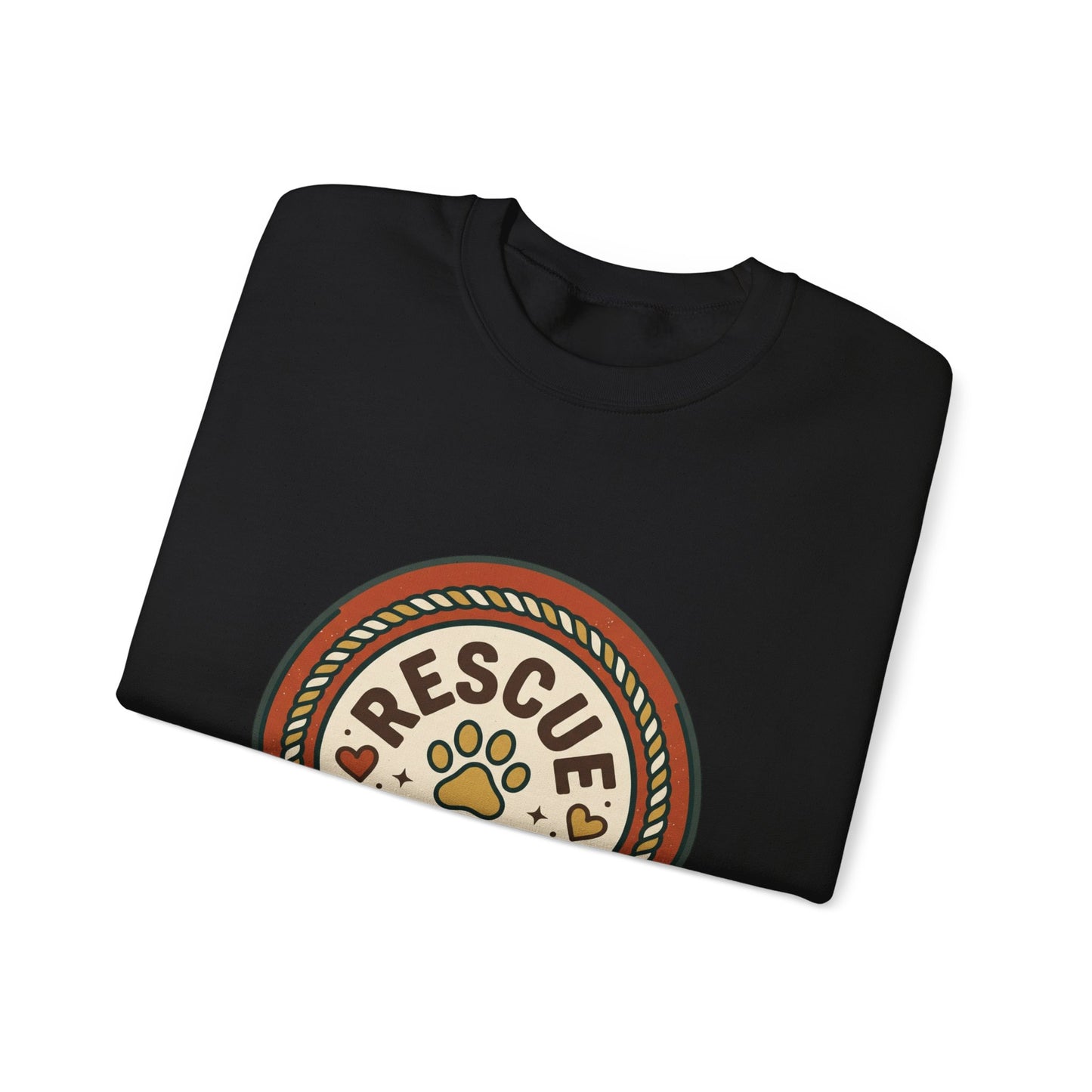 Rescue Dog Mom Sweatshirt | rescue pride, fur baby
