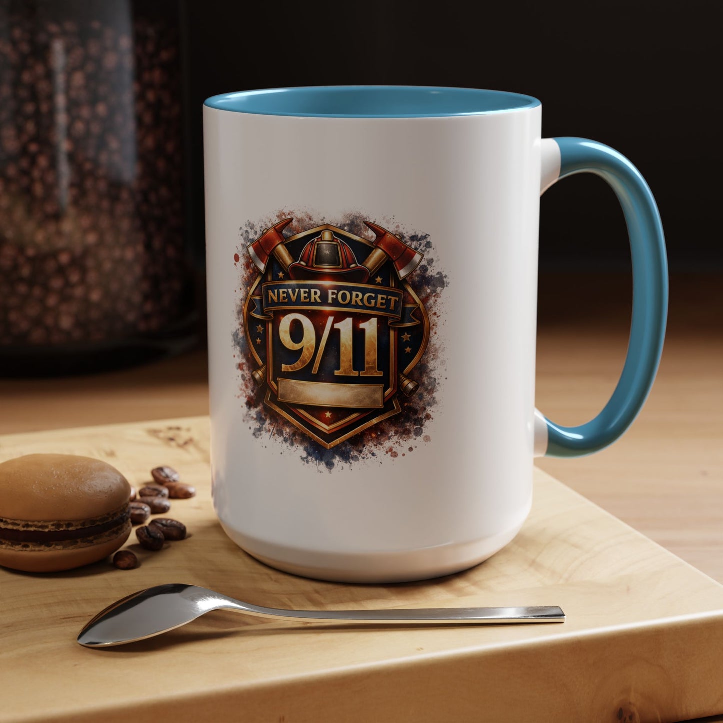 Never Forget 9/11 Memorial Coffee Mug
