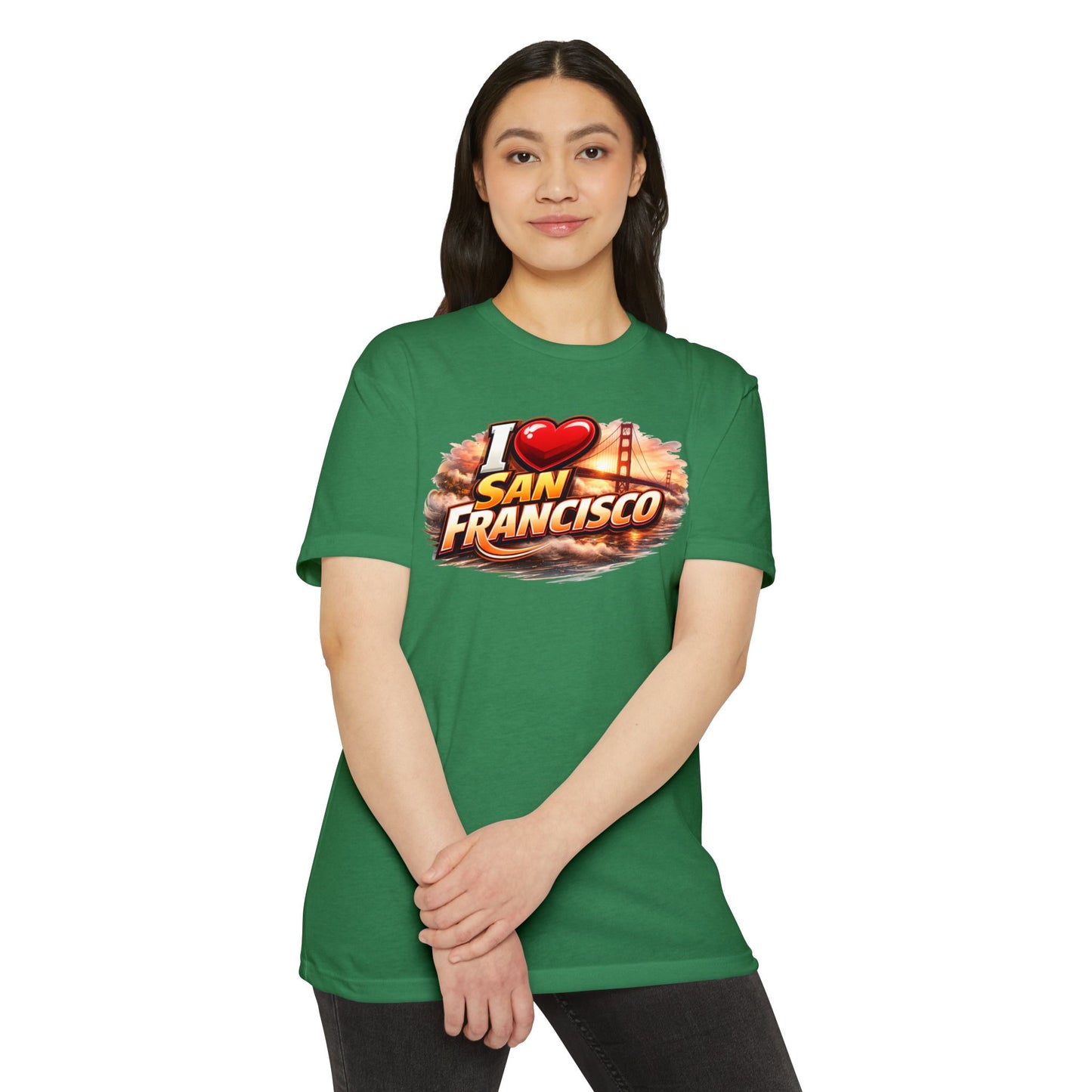 I  San Francisco T-Shirt — Golden Gate Sunset City Souvenir Tee