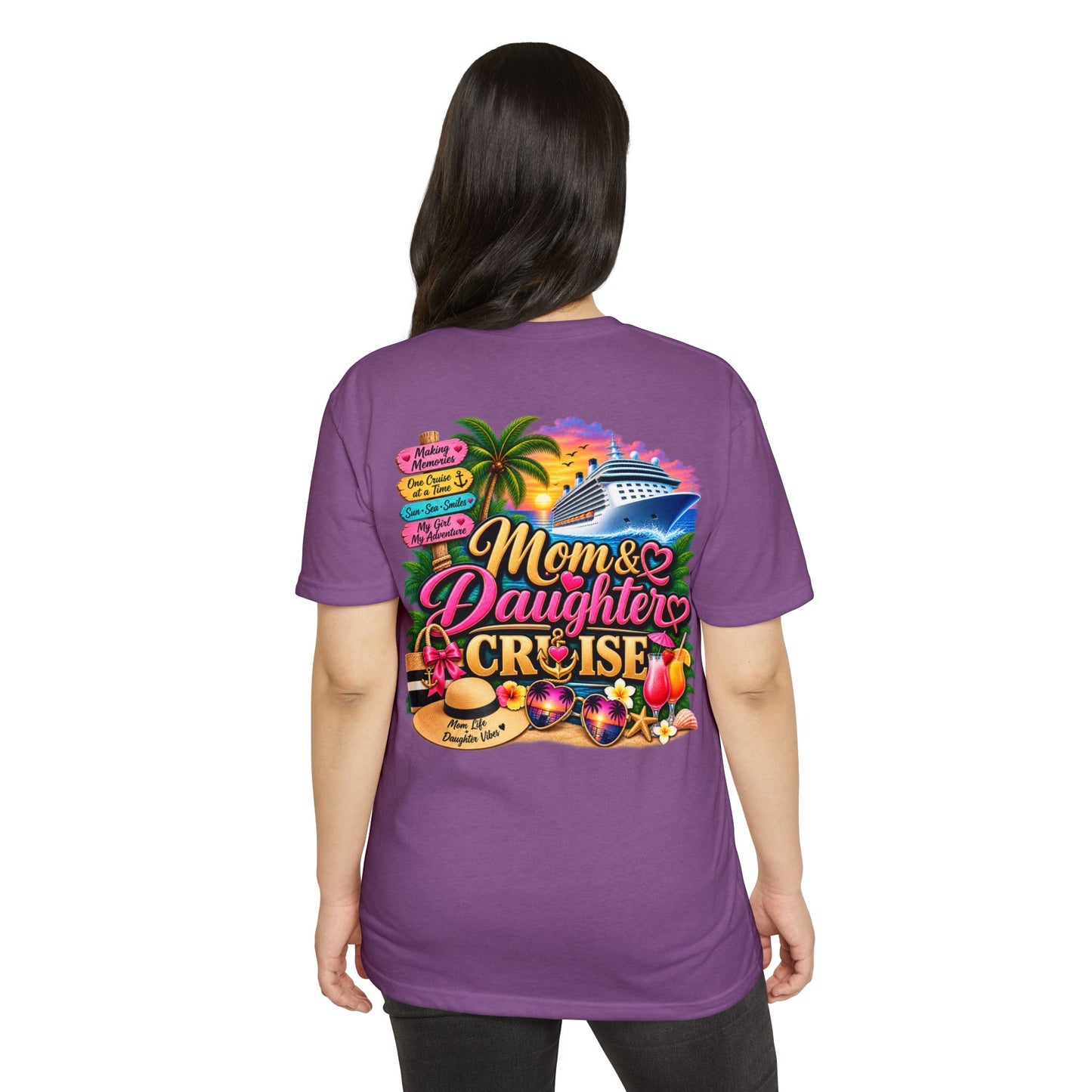 Mom & Daughter Cruise T-Shirt — Matching Vacation Shirt for Beach, Summer & Family Trips