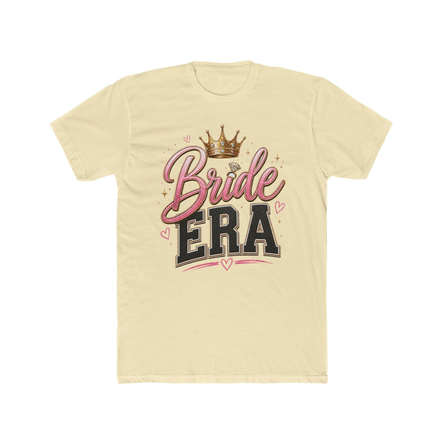 Bride Era T-Shirt — Bridal Party Bachelorette Tee with Crown Design