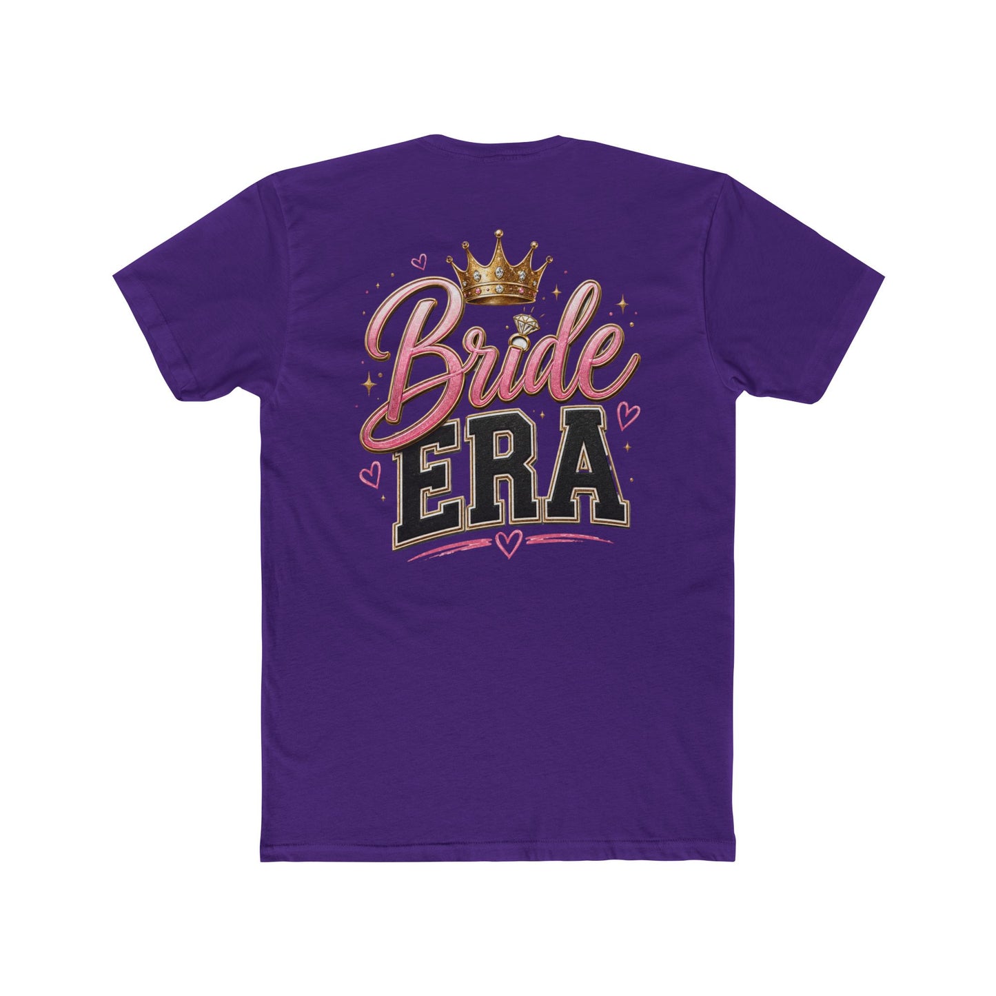 Bride Era T-Shirt — Bridal Party Bachelorette Tee with Crown Design