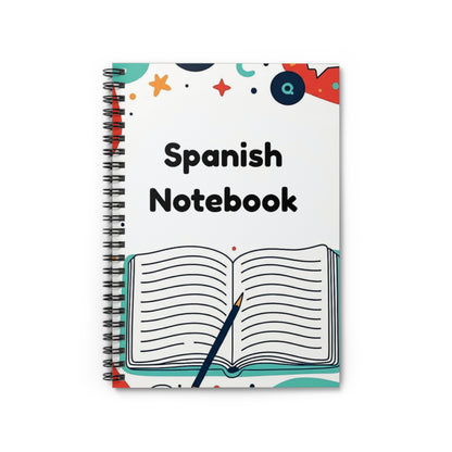 Spanish Notebook — Spiral Ruled Journal for Students & Language Learners
