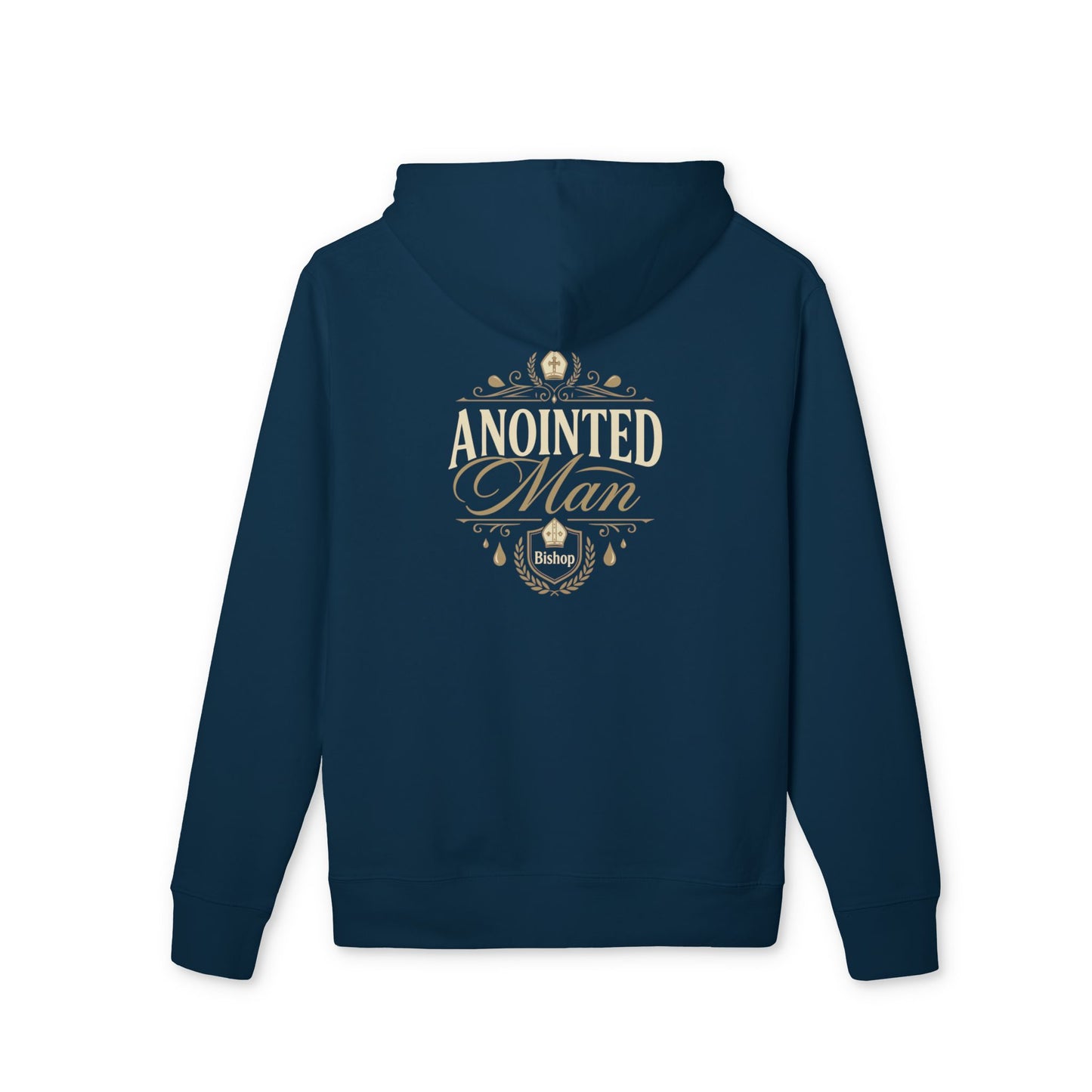 Anointed Man Hoodie — Vintage Faith Graphic Pullover