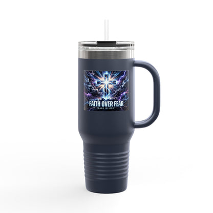 Faith Over Fear 40oz I Stainless Steel Tumbler