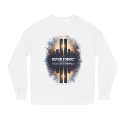 Never Forget Memorial Sweatshirt — 9/11 Tribute Crewneck