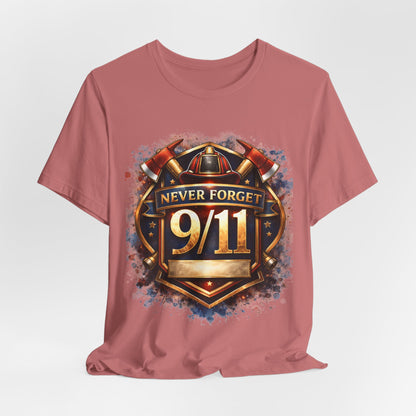 Never Forget 9/11 Tribute Tee