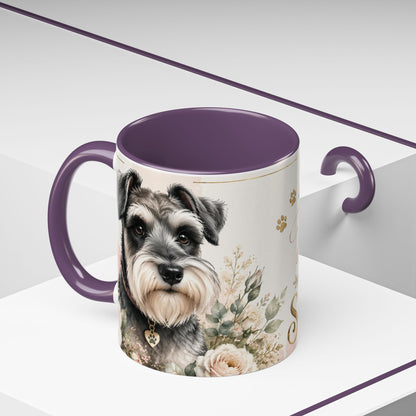 Life Is Better With a Miniature Schnauzer Accent Coffee Mug