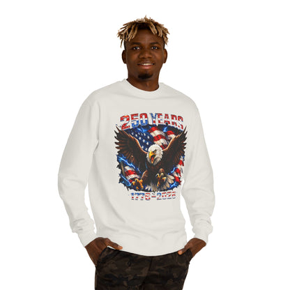 250 Years 1776–2026 Eagle Flag Sweatshirt