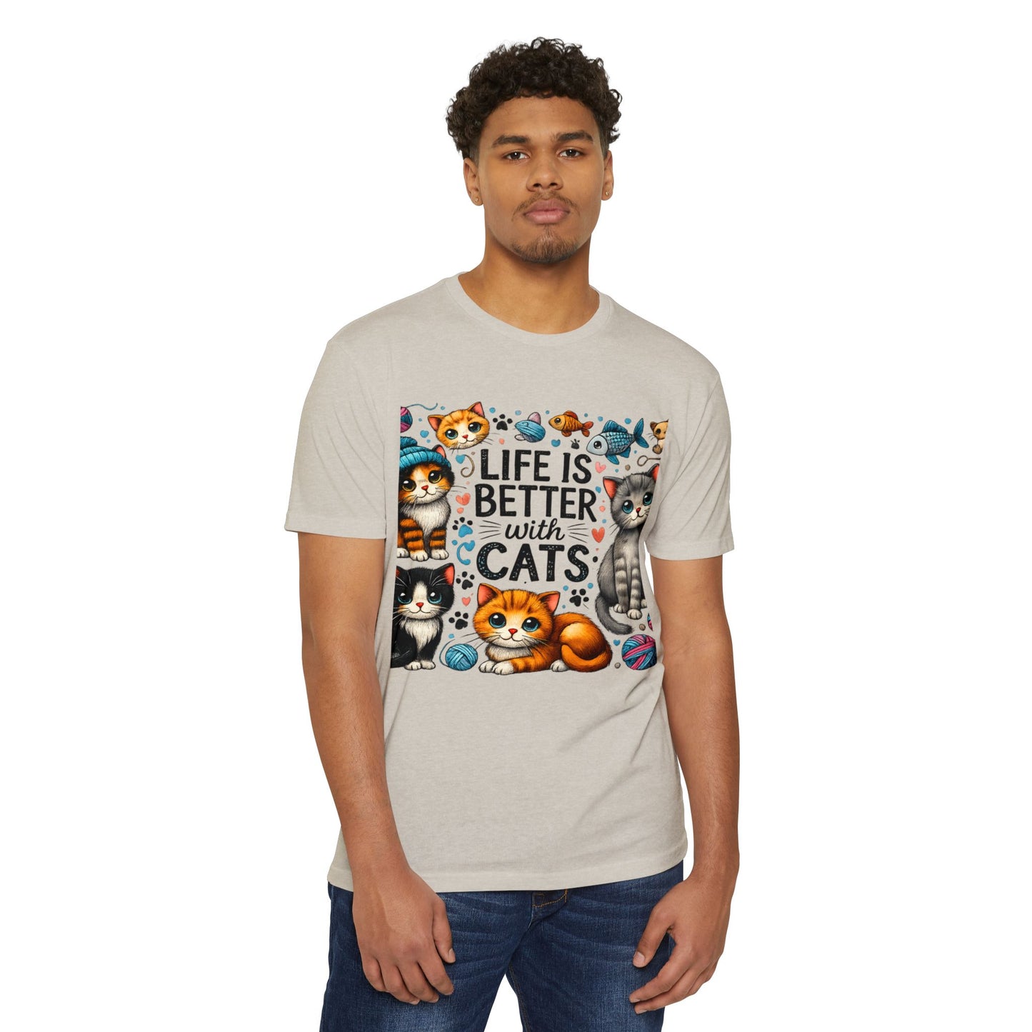 Life Is Better With Cats T-Shirt