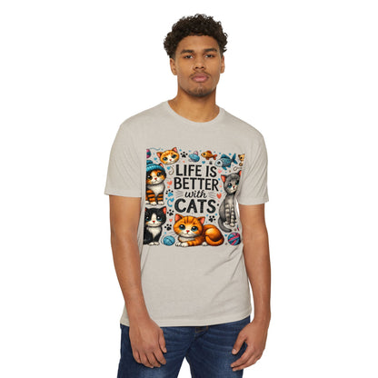 Life Is Better With Cats T-Shirt