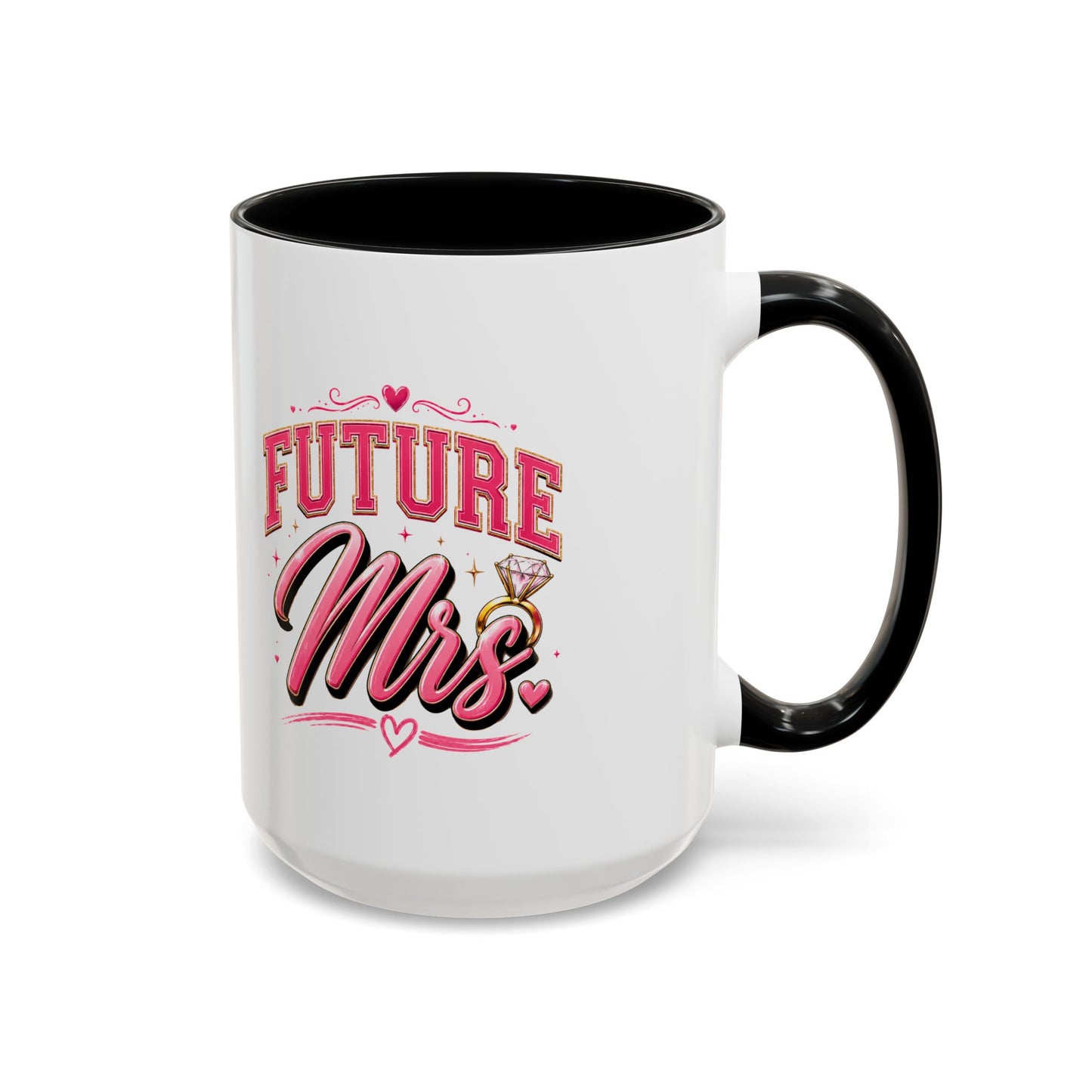 Future Mrs. Accent Coffee Mug — Bridal Bachelorette Gift (11/15oz)