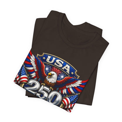 USA 250th Eagle T-Shirt — 1776–2026 Patriotic American Independence Tee