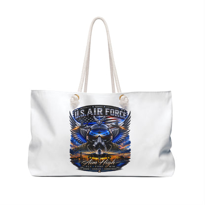 U.S. Air Force Weekender Bag — Aim High Military Travel Tote