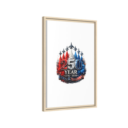 Matte Canvas, Framed (Multi-color)