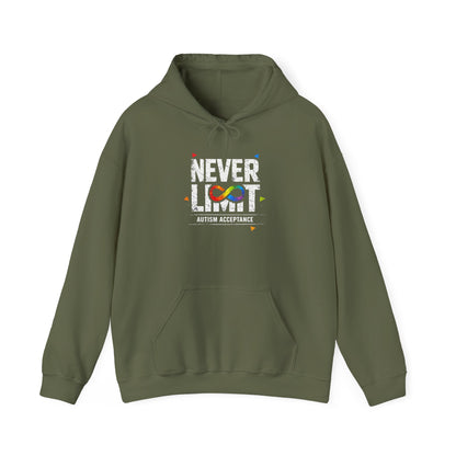 Never Limt Autism Acceptance Hoodie