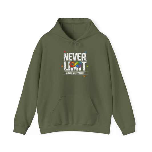 Never Limt Autism Acceptance Hoodie