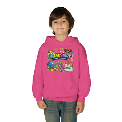 Head Start Kids Hoodie – 'Ready to Learn' Back-to-School Youth Sweatshirt