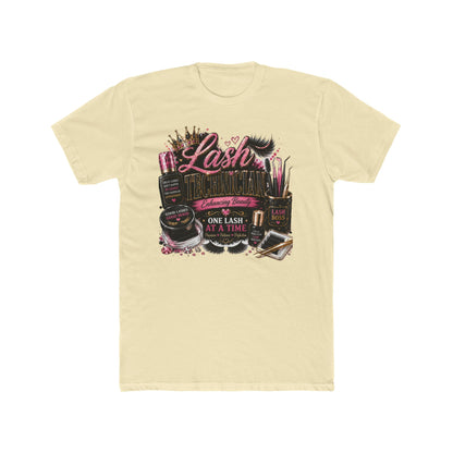 Lash Artist Crew Tee – “One Lash at a Time” Beauty Tools Graphic T-Shirt