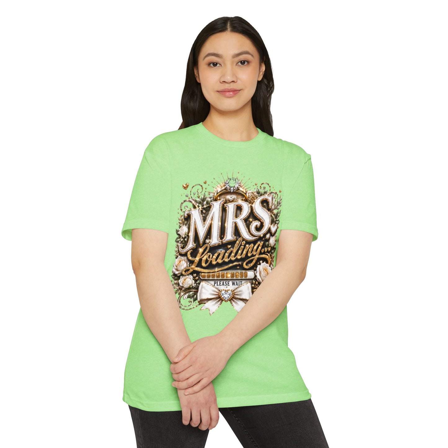 Mrs Loading T-Shirt — Bridal Pregnancy Announcement Tee