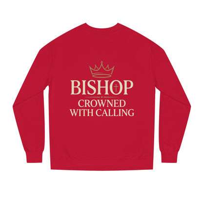 Bishop Sweatshirt - "Crowned With Calling" Religious Crewneck