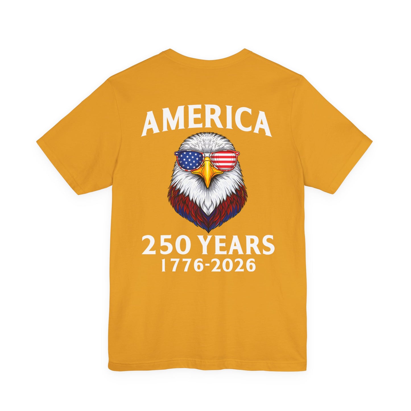 America 250 Years Tee — Patriotic Bald Eagle 1776-2026 T-Shirt