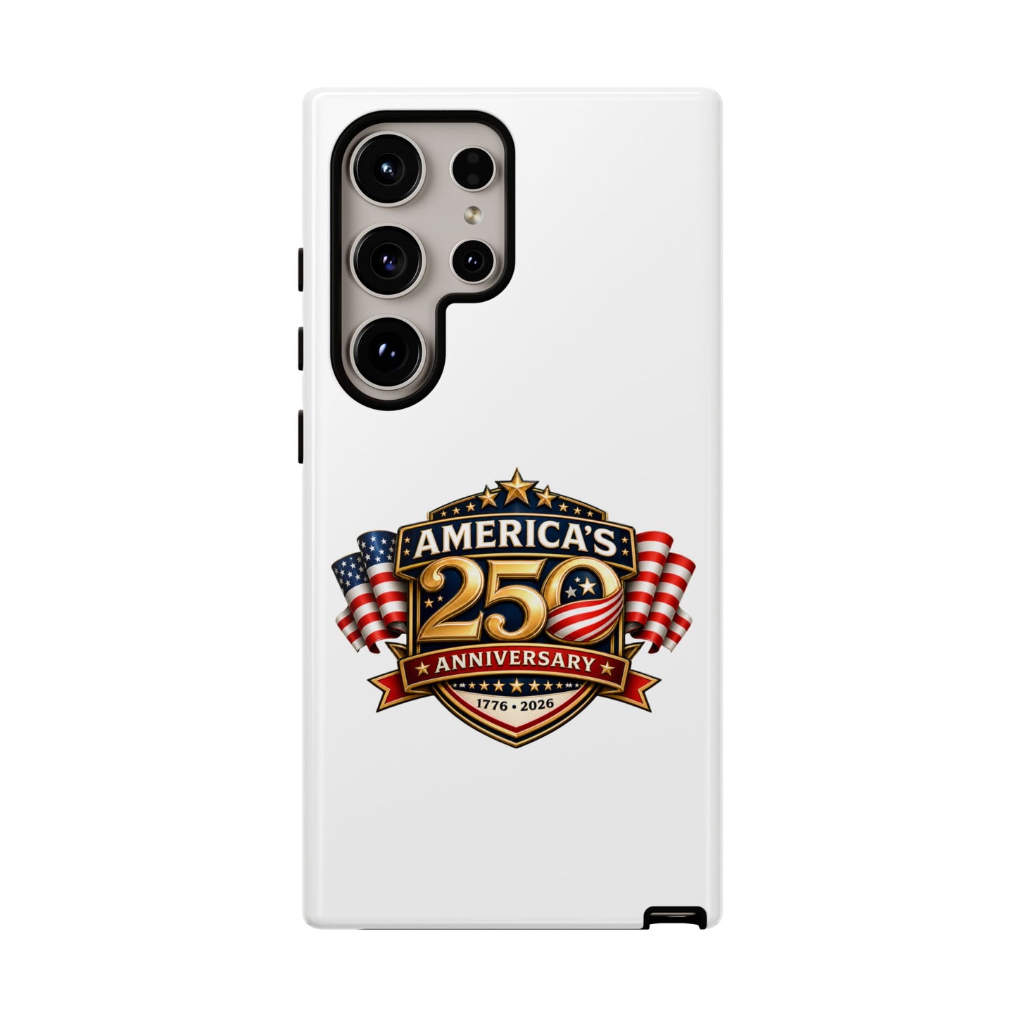 25th Anniversary Patriotic Phone Case — America’s Celebration Design